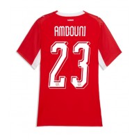 Billiga Schweiz Zeki Amdouni #23 Hemma fotbollskläder Dam VM 2026 Kortärmad
